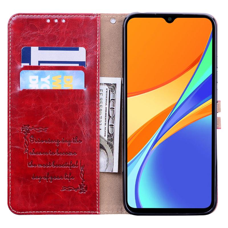 Кожаный чехол-кошелек с откидной крышкой для Xiaomi Redmi 9A 9C Note 9 Pro 9S Note9, чехол для Xiomi Redmi 9 Hongmi 9C REDMI9A Fundas Coque Capa