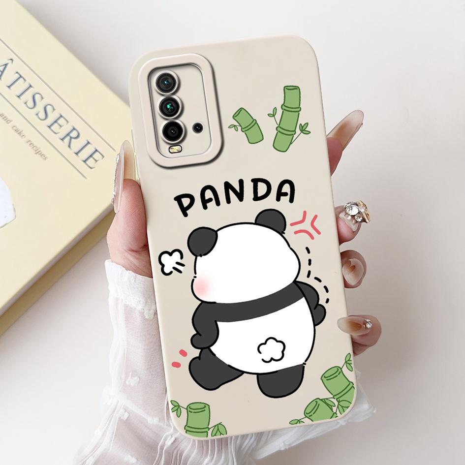 Shockproof Cover For Xiaomi Redmi 9T Case Redmi 9 Power Funda Cute Panda Rabbit Soft Phone Cases For Redmi9T Redmi9 Power Bumper
