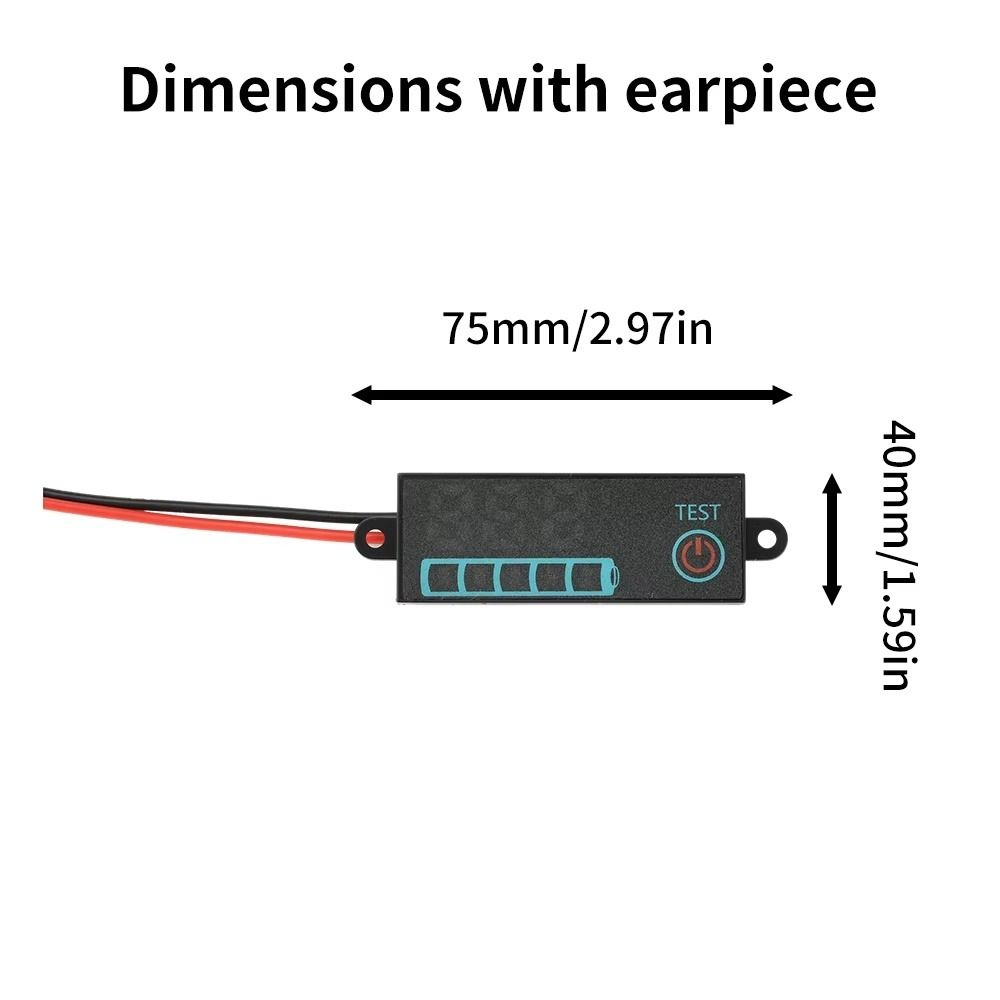 1Pcs 3S-14S Battery Level Indicator Battery Capacity Display For Electric Vehicles and Car Tools