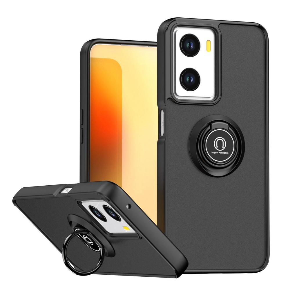Магнитный чехол-подставка для OPPO A5 Pro/Realme 15: Ударопрочный чехол Qi Ying Gen A57