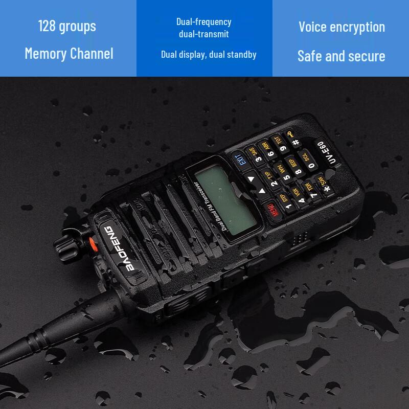 BAOFENG UV-E60 Dual Band Professional Walkie Talkie (CN version)