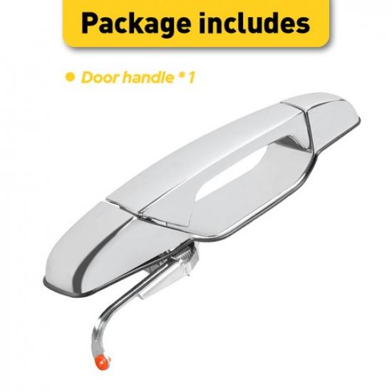 Door Handle Set For 2007-2013 Chevrolet Avalanche Outer Front Primed 15915660