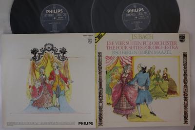 LP Запись RSO BERLIN, ЛОРИН МААЗЕЛЬ - Бах Четыре сюиты для оркестра 6770031 PHILIPS Нидерланды Классика Б/У