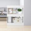 VidaXL Bookshelf-Room Divider White 60x30x72 Cm