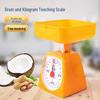 Student Kitchen Mechanical Scale - Teaching Tool for Third Grade Learning, Home Spring Platform Scale, Small Gram Measurement