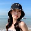 Lace Bow Straw Hat Sun Protection Women's Sun Hat Fashion Sunscreen Fisherman Hat  Women
