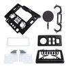 Efficientt-9 Inch Double Din Stereo Dash Kit For Land Rover Defender 2007-2016 Radio Panel Fascia Plate