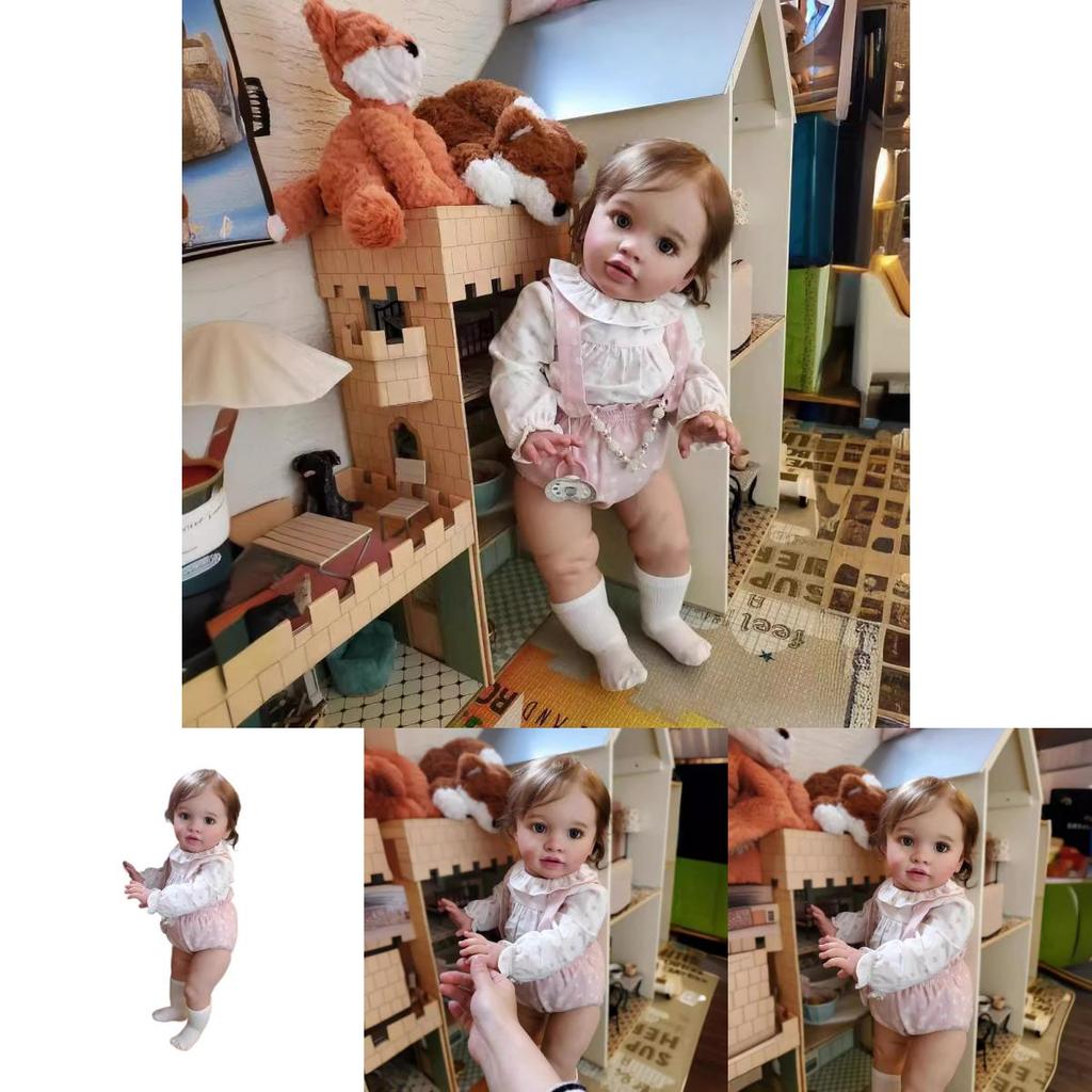 Силиконовая кукла-младенец Реборн с реалистичными чертами лица для коллекционеров и для подарка