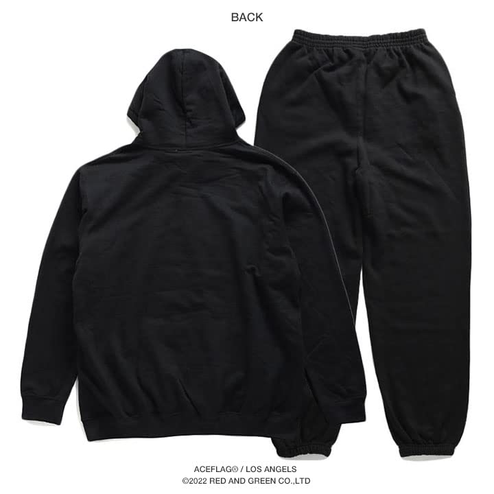 Топ с длинным рукавом и низ Ace Flag Compton, хип-хоп, оверсайз, уличный стиль, размер XL, черный, мужской комплект, B-boy, хоп, силуэт, худи, танцы, стиль,