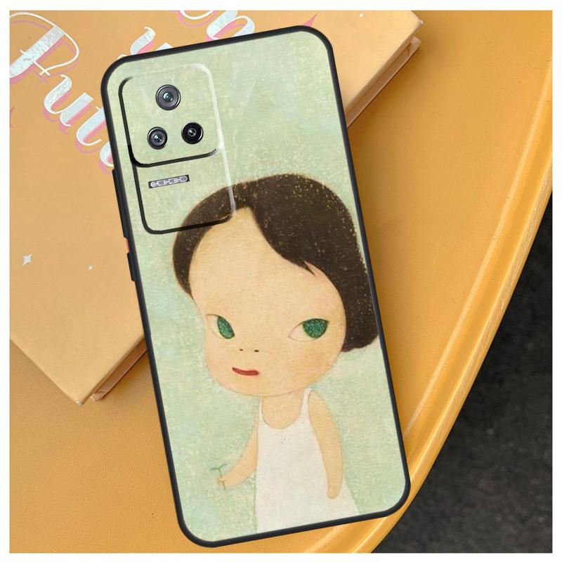Yoshitomo Nara Funda For Xiaomi 15 14 Ultra 17 Pro Max 13T 14T 15T POCO F5 F6 F7 Pro X5 X6 X7 F8 Ultra Case