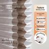 Punch-Free Day & Night Honeycomb Blinds: Heat-Insulating Full Light-Blocking Curtains for Bedroom, Living Room, and Study