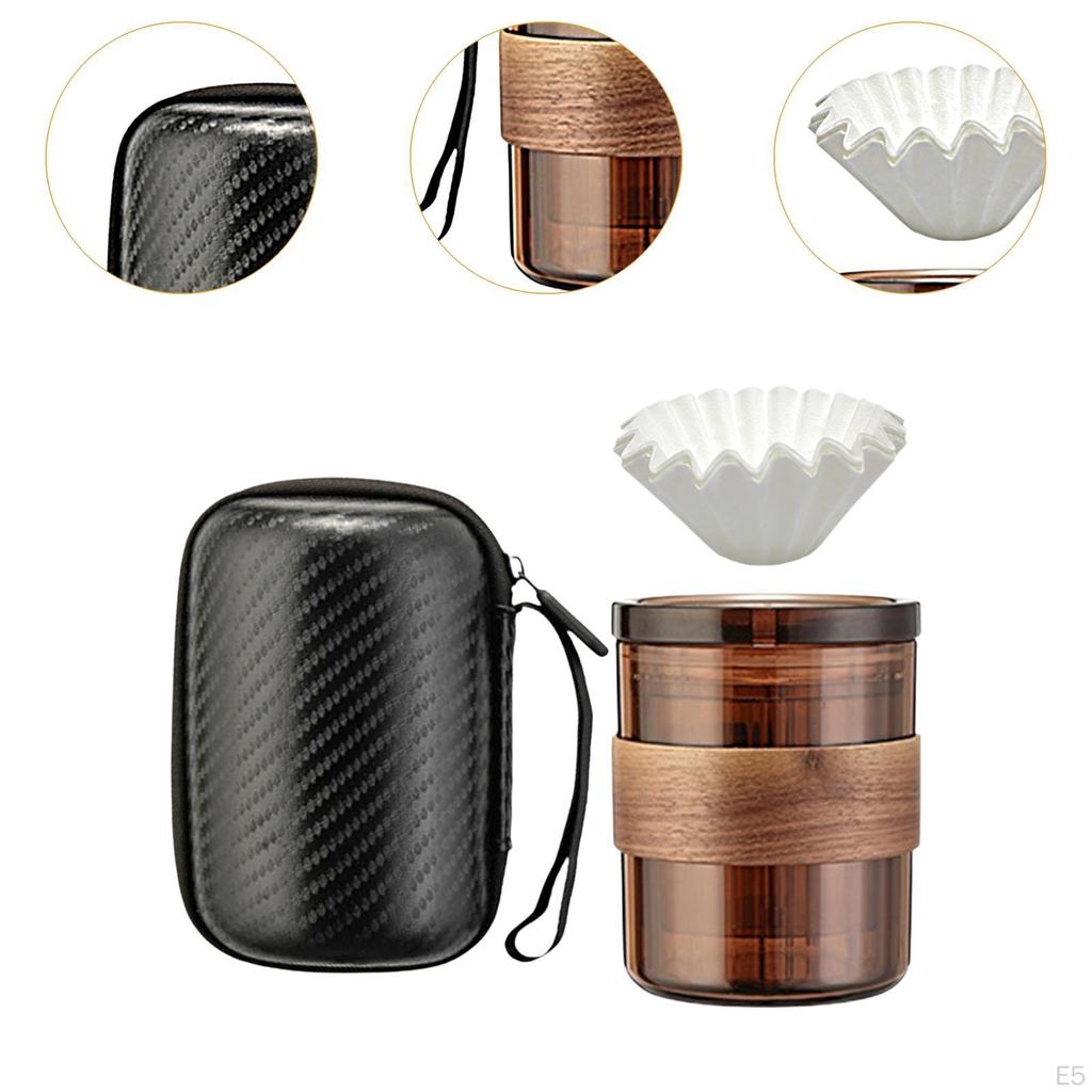 Кофеварка Pour over Hand Gift Set Cup Portable 3in1 Manual Tea for