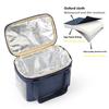 Office Worker Portable Insulated Lunch Bento Bag Waterproof Oil‑proof Thermal Lunch Box Container Simple Reusable Food Storage Pouch