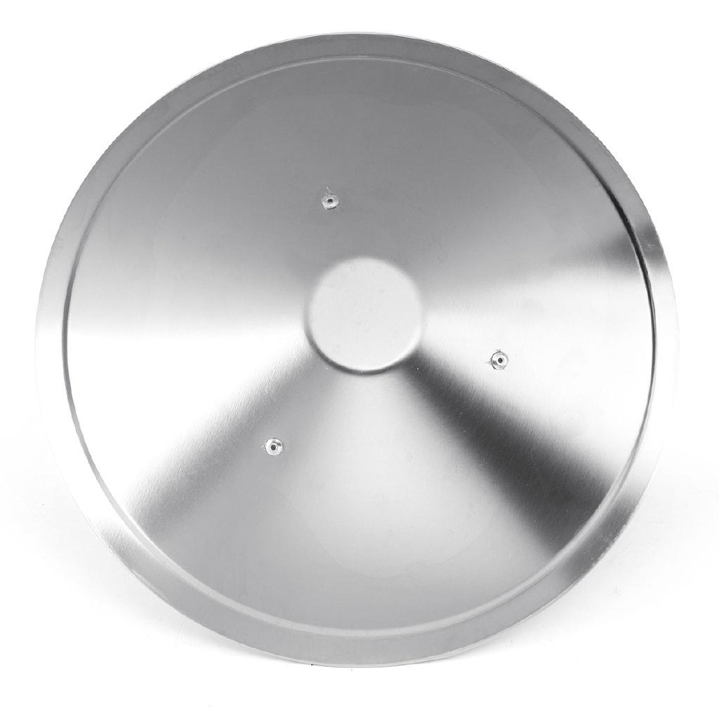 6-дюймовый колпак для дымоходной трубы, серебристый, прочный, для вытяжных труб, кровельных дымоходов