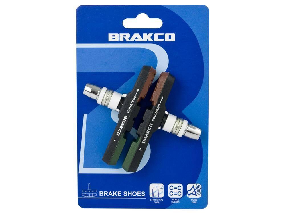 Klocki Hamulcowe Brakco M-960V V-Brake 3-Składnikowe