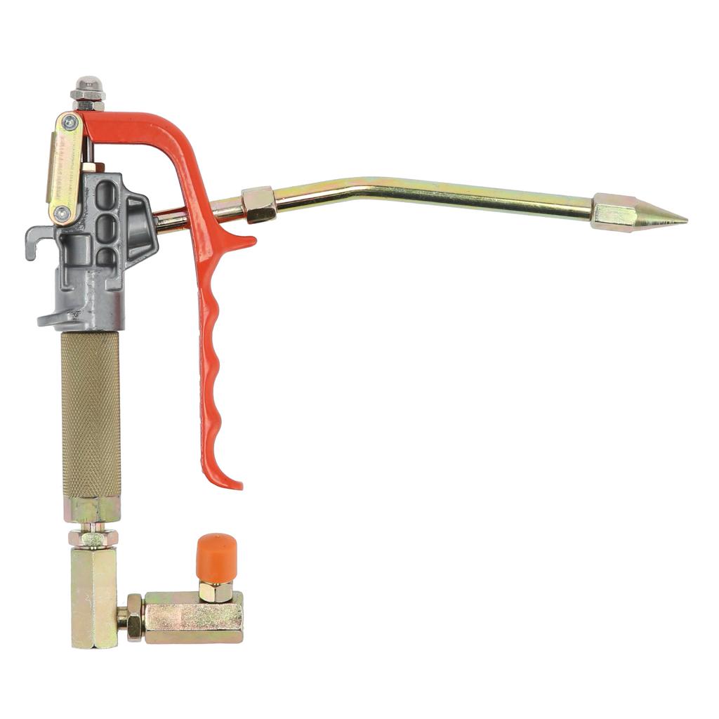 Grease 360 Degree Nozzle Heavy Duty Alloy Manual Grease Injector with Explosion Proof Ergonomic Handle for Equipment Maintenance