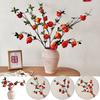 Simulation Artificial Pomegranate Long Branch Artificial Plants  Garden Decoration