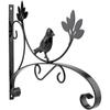 Wall-mounted Retro Garden Planter Hooks Flower Basket Bracket Metal Plant Bracket Wall Hanging Hook