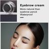 Водостойкий крем для бровей, долговечная натуральная краска для бровей, устойчивая к поту, водонепроницаемый крем для бровей против выцветания