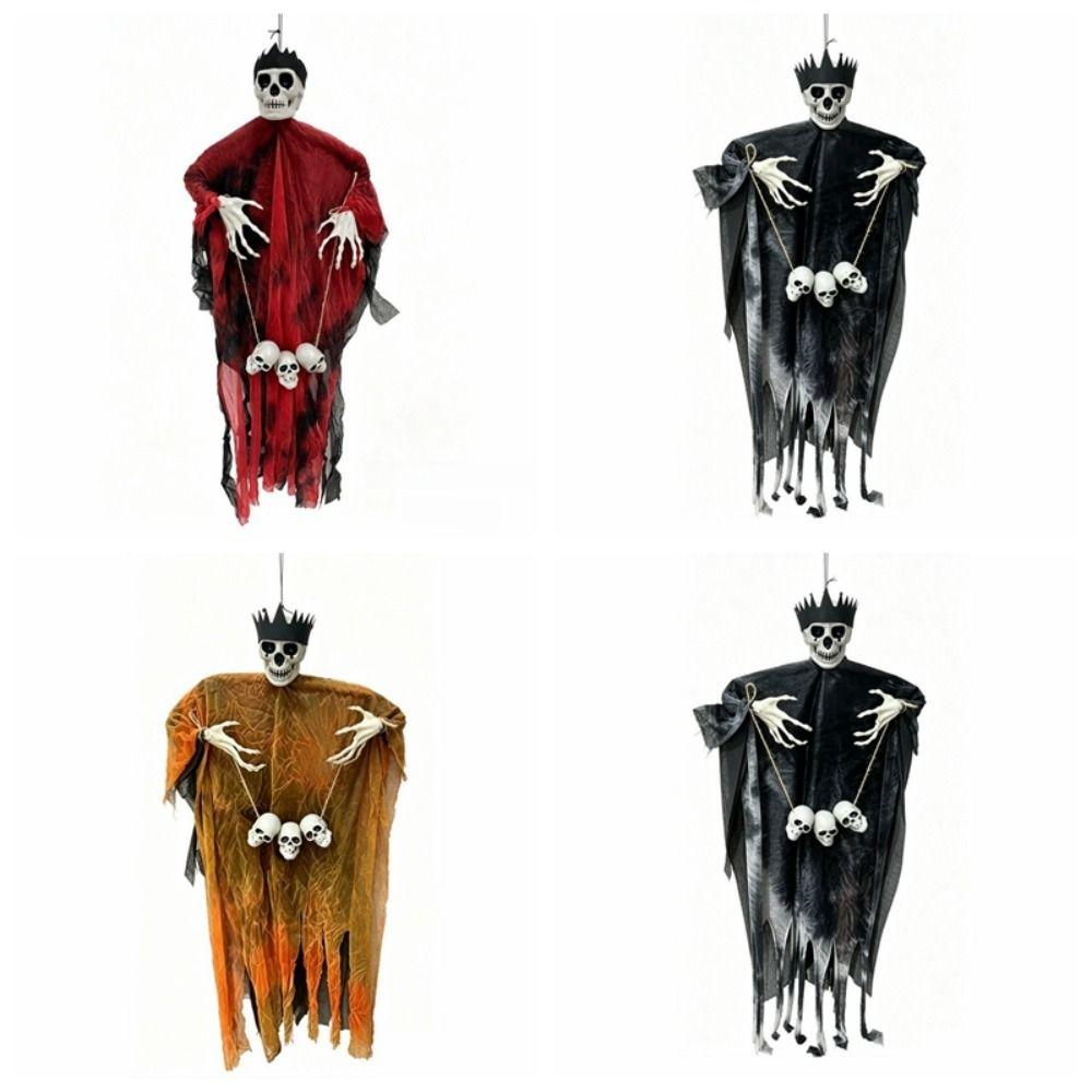 Skull Props Halloween Decoration Pendant Haunted House Decoration  Halloween Party