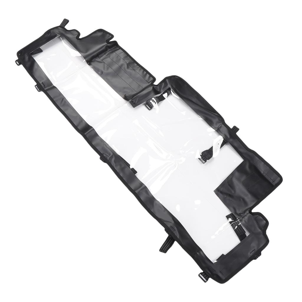 UTV Soft Rear Windshield Excellent Visibility Anti Dust PVC UTV Rear Windscreen Replacement for Maverick X3