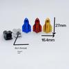 Dustproof Car Tire Valve Cap Multicolor Aluminum Tire Valve Stem Caps  Car Tire