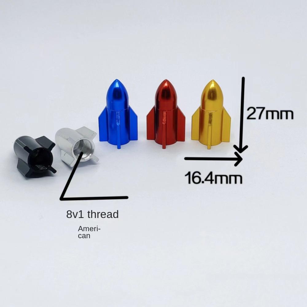 Dustproof Car Tire Valve Cap Multicolor Aluminum Tire Valve Stem Caps Car Tire