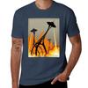 Attack Of The Space Needles Tshirt Casual Street Style Short Sleeve Tee