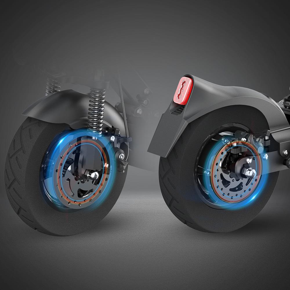 Электрический самокат JOYOR Y6-S, аккумулятор 18 Ач, двигатель 500 Вт, пробег до 75 км, колесо 10 дюймов, максимальная скорость 40 км/ч