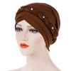 Diamonds Braid Turban Caps for Women Head Wraps