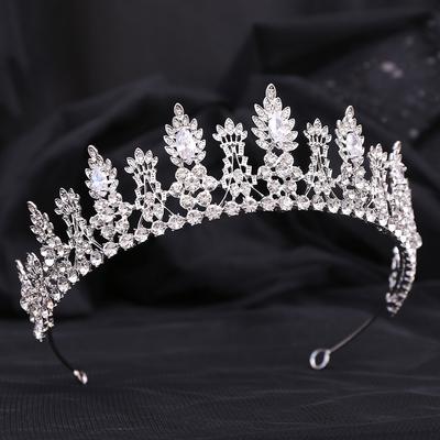 Простая корона принцессы в форме феи из циркона для невесты, свадебного платья, ужина, путешествия, фотографии, короны, тиара для женщин