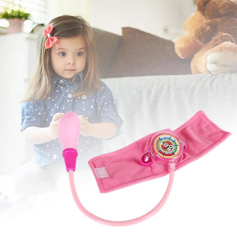 Детский игрушечный набор доктора, игрушки для ролевых игр, халат доктора медсестры, имитирующий стетоскоп, ролевые игры, подарок на праздник для детей TMZ