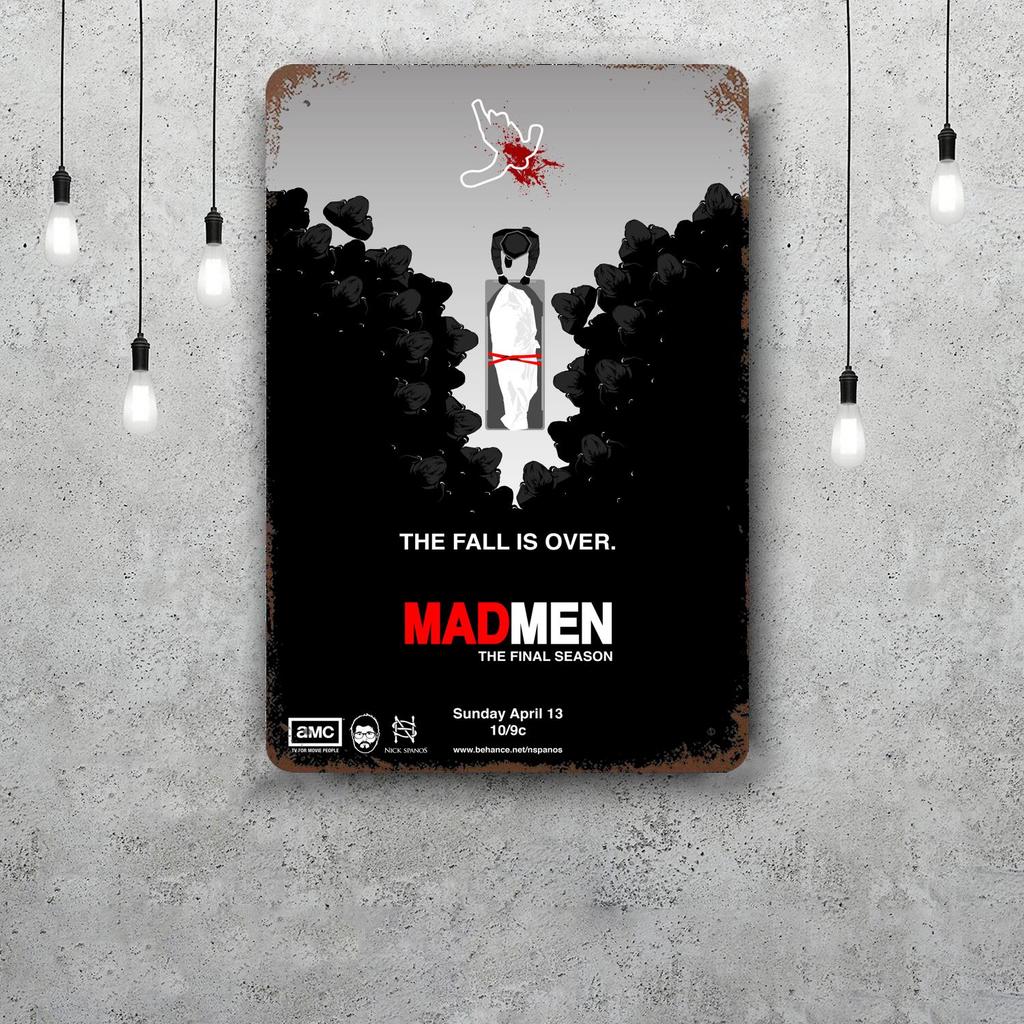 Сериал Безумцы Металлические Знаки настенный декор Винтажные Жестяные Знаки Капитан Металлический Постер Декор для Бара Паба Клуба Настенное Украшение