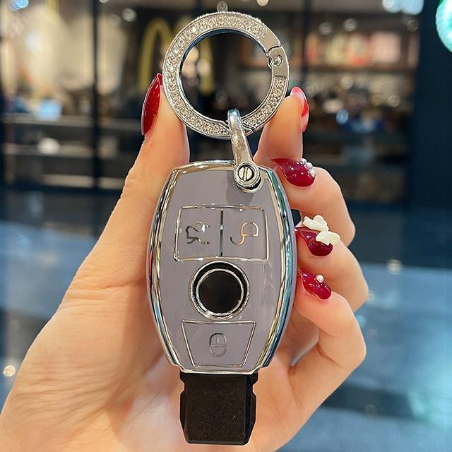 Брелок для ключей от машины, чехол для Mercedes Benz Maybach S580 ABCM-CLA-CLS-EG-GLB-GLE-R-SL Class AMG EQC GLA W213 GLC200 GT43