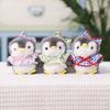 Cute Penguin Plush Keychain With Cartoon Design For Kids And Teens