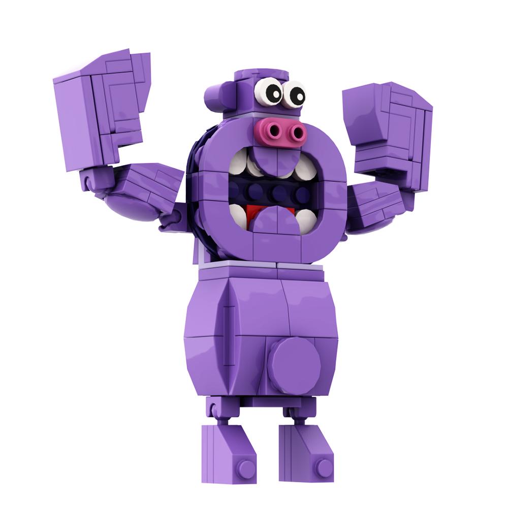 Gobricks MOC Сад БанБан Все Персонажи Набор Фигурок Строительные Блоки Образовательные Игрушки Ужастик Jumbo Josh Кирпичики Подарок для Детей