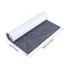 BENECREAT 2m x 40cm Felt 1mm Dark Felt for Jewelry Drawer Box Costume Protective Sheet Sheet, Thick, Gray, Self-Adhesive Fabric, Adhesive, Liners,