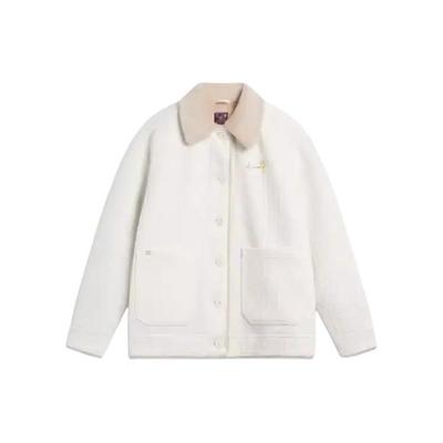 Подкладка Sports Lifestyle Series Однотонная свободная однобортная куртка Женская куртка Off-White AFDU042-2