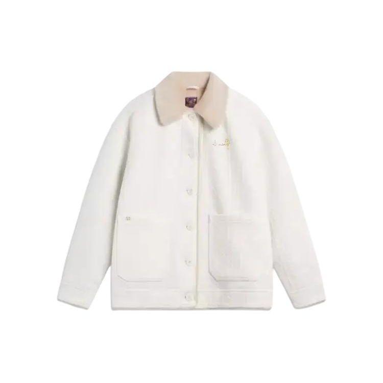 Подкладка Sports Lifestyle Series Однотонная свободная однобортная куртка Женская куртка Off-White AFDU042-2