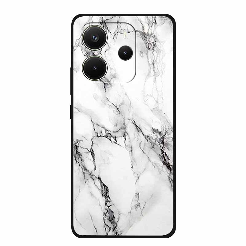 Для Xiaomi Redmi Note 14 4G Global Чехол Роскошный ТПУ Мягкий Силиконовый Чехол Чехлы для Телефона для 24117RN76G Защитный Новый Бампер Funda
