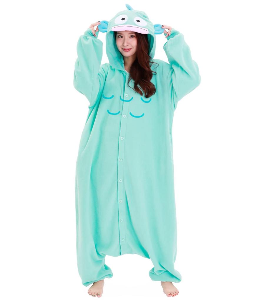 SAZAC Character Fleece Kigurumi Size Fits Sanrio Hangyodon (One All) -