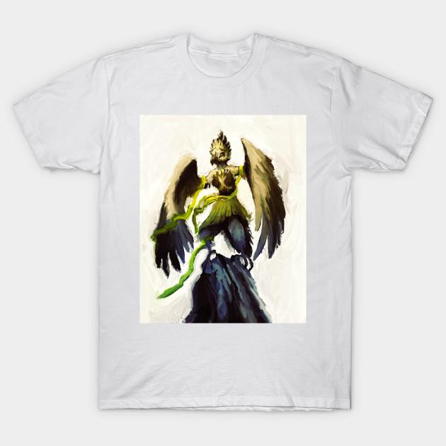 T Shirt Women Harpy Harajuku Print Kawaii Tshirt Summer Short Sleeve Female T-Shirt Top Tee