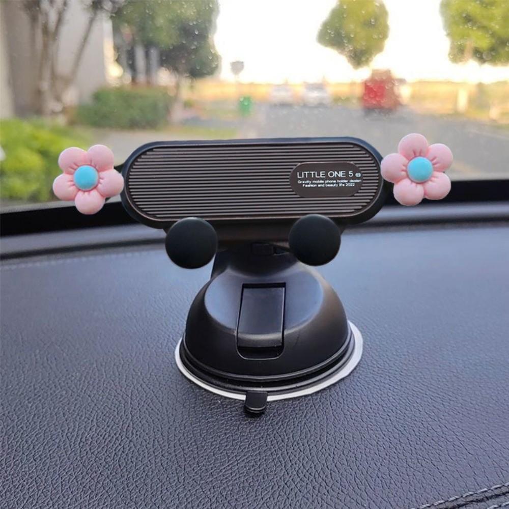Gravity Clamp Car Phone Holder Suction Cup Car Mobile Holder Vehicle Accessories