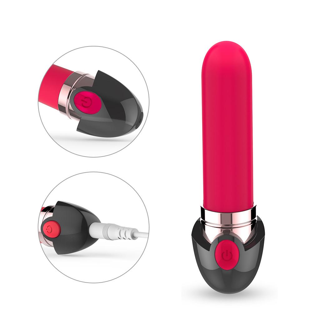 Wireless Lipstick Vibrator Clitoral Stimulator Rechargeable Mini Vibrating Egg Female Adult Sex Toy for Orgasm Pleasure