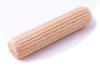Grooved wooden pins 8*40mm/100pcs - HS 044470