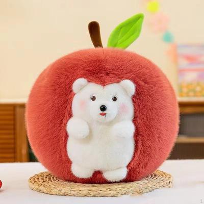 Мягкая игрушка ёжик из мультфильма Яблоко Плюшевые подарки на день рождения Домашний декор Декоративные животные