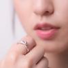 Korean Version Jewelry Women's Matte Kitten Ring Open Ring Jewelry