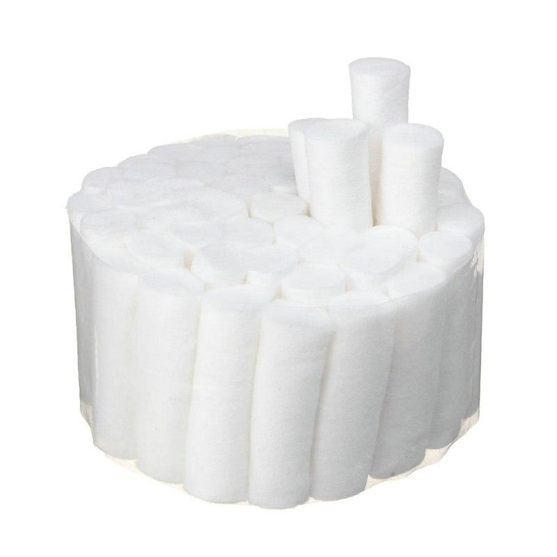 1000Pcs/Pack Disposable Dental Medical Surgical Cotton Rolls Tooth Gem High-purity Cotton Roll Dentist Supplies