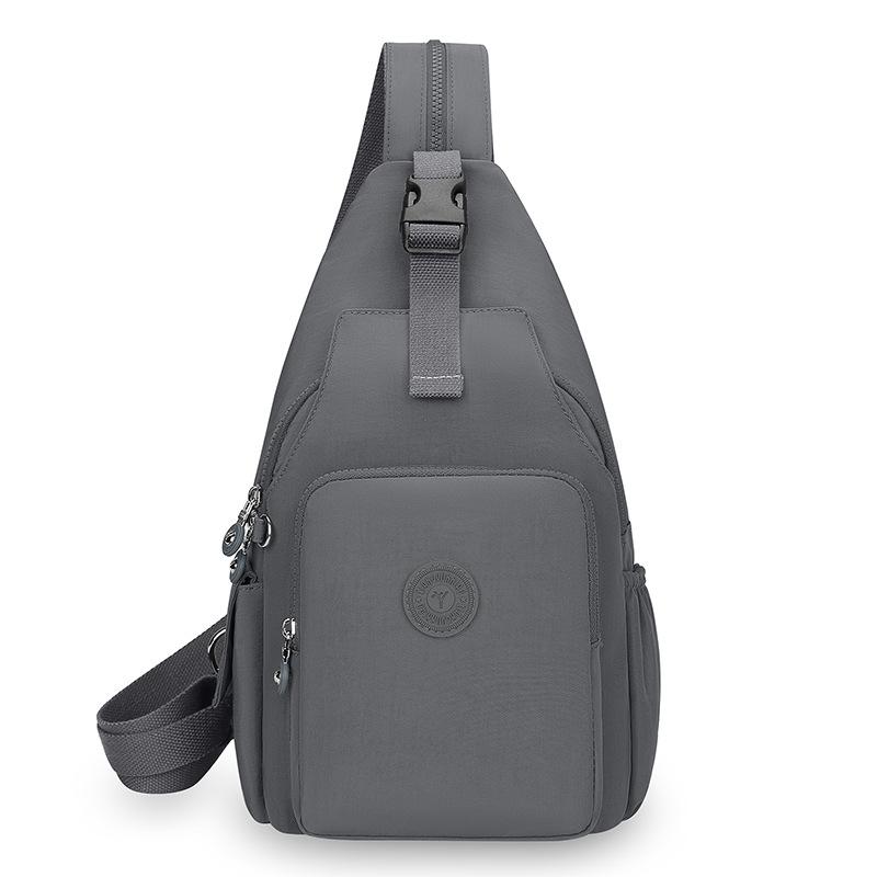 Женский рюкзак двойного назначения, нейлоновая сумка через плечо, большая вместимость, нагрудная сумка, дорожный рюкзак