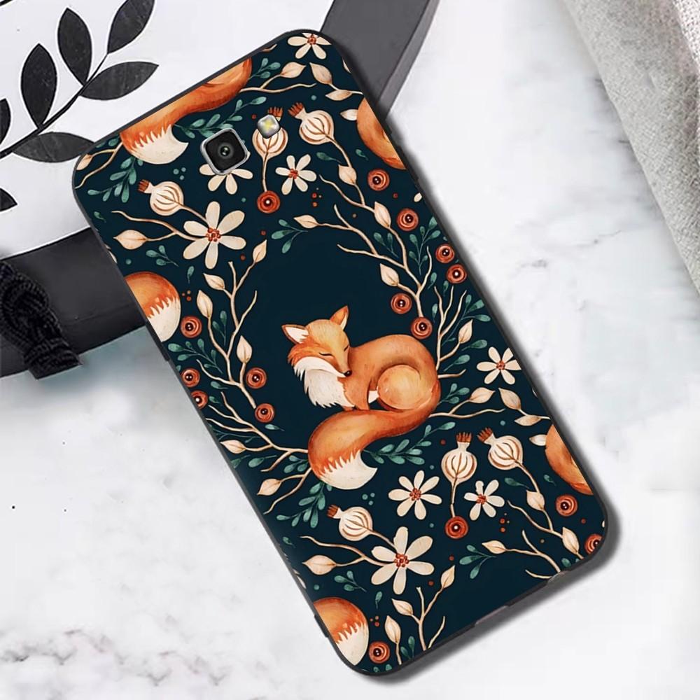 Листья падают Лиса Тыква Хэллоуин Чехол для телефона Для Samsung S 9 10 20 21 22 23 30 23 24 plus lite Ultra FE S10lite Fundas